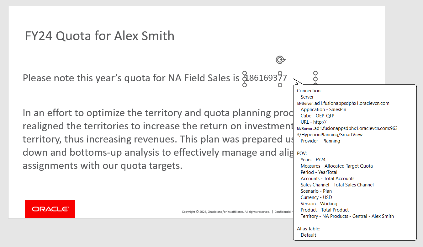 Slide 2 with Data Intersection